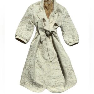 Vivienne Tam embroidered belted coat